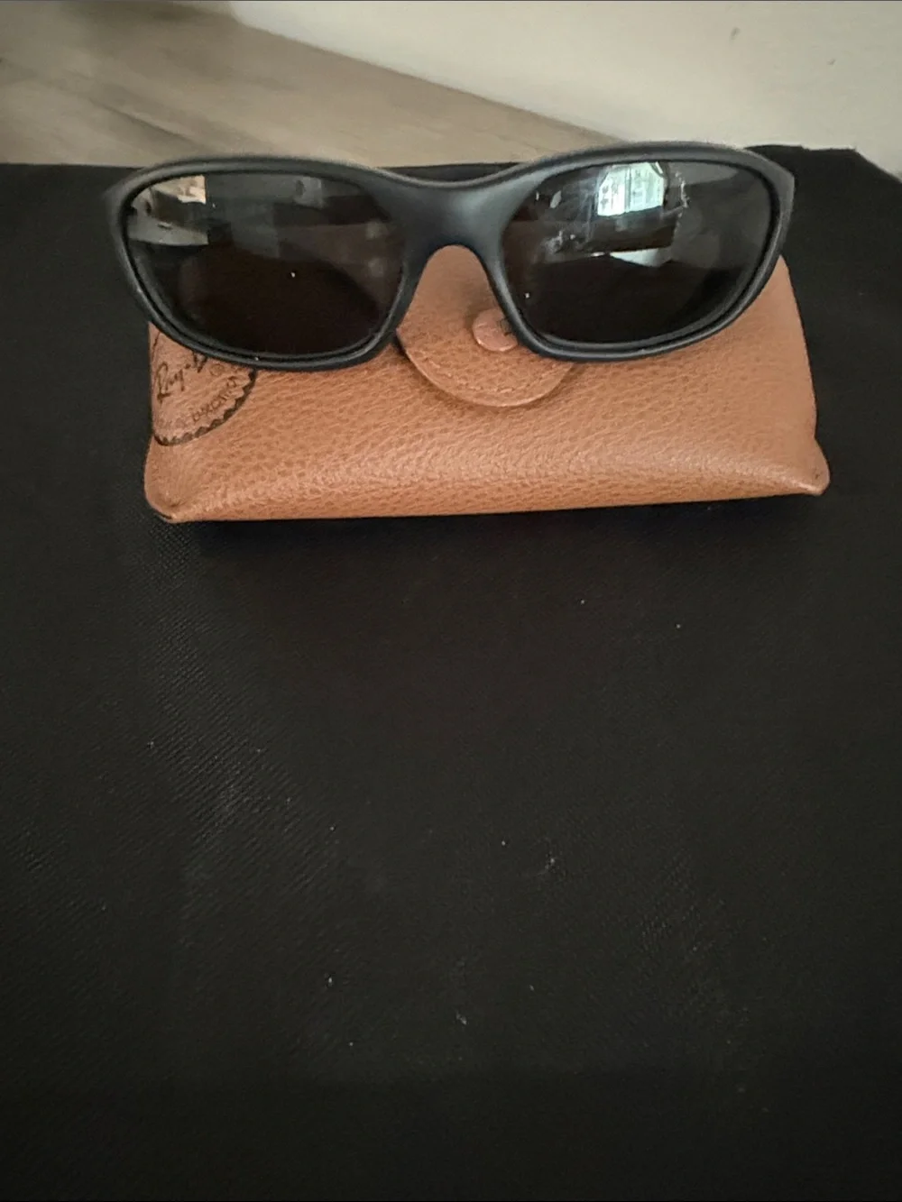 Ray-Ban Black Wrap Sunglasses